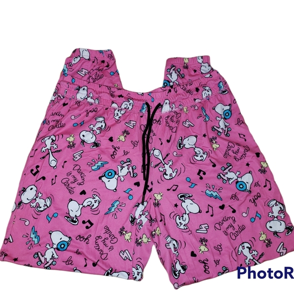 NEW Peanuts Jogger Pajama Pants - Picture 3 of 5